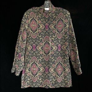 Chic SILK TUNIC by Dana Buchman for Neiman Marcus